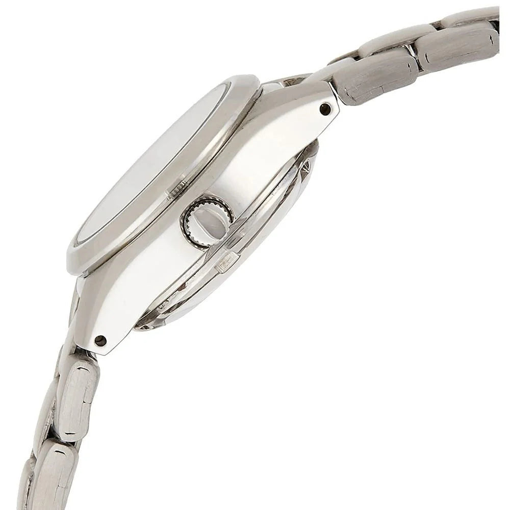 SEIKO: Seiko5 Mechanical Dress Watch, Metal Strap - White Dial - 24mm (SYMC07K1) Made in Japan.