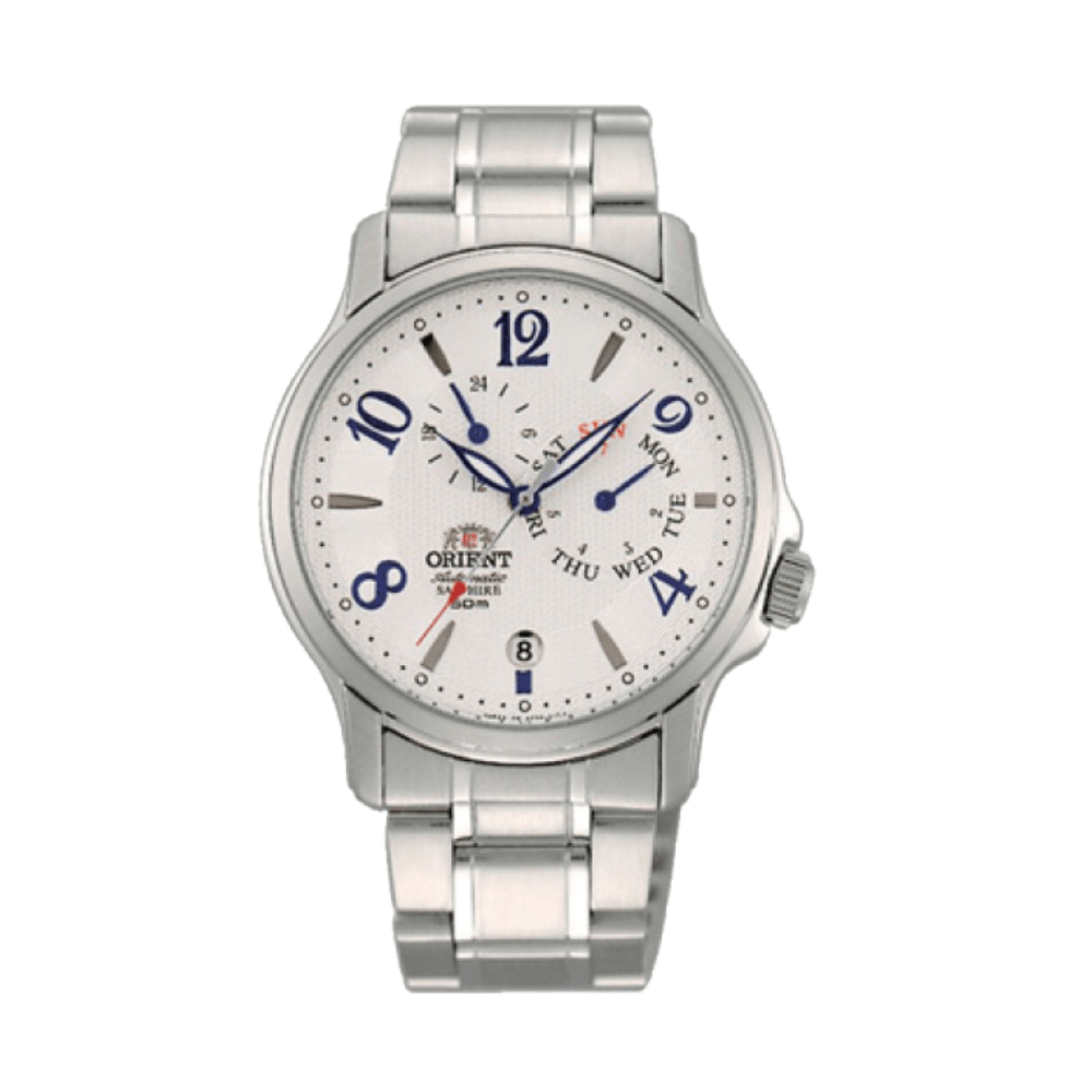 ORIENT: Automatic Watch Multi Eyes Day Date CET05002W White Dial Japan Made