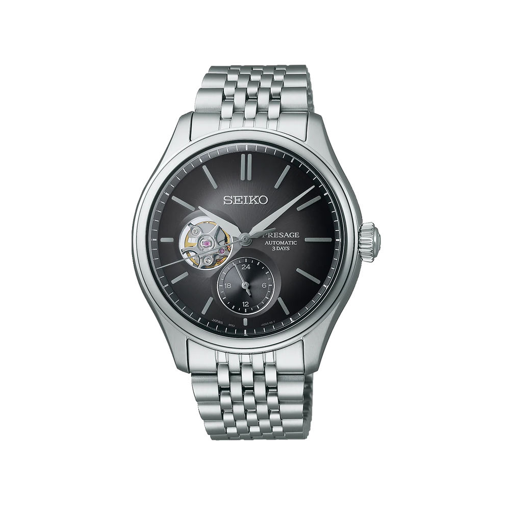 SEIKO: Presage Classic Series Men's Automatic Watch Black Dial (SPB471J1) Made in Japan