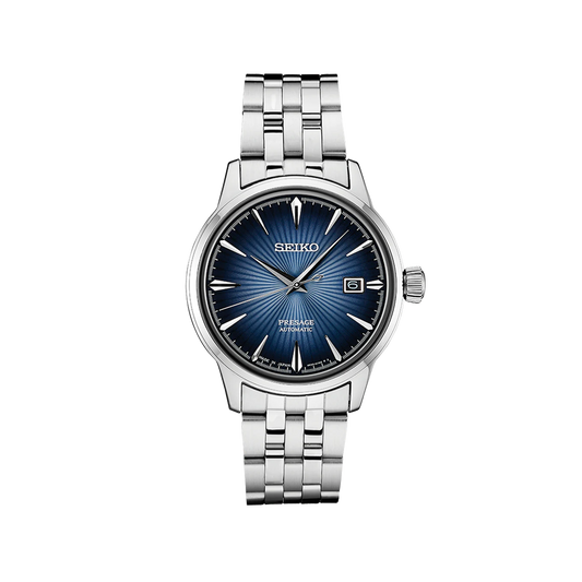 SEIKO: PRESAGE Men's Automatic Watch date Blue Dial (SRPB41J1) Made in Japan