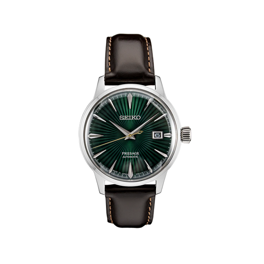 SEIKO: PRESAGE Men's Automatic Watch date Green Dial Date (SRPD37J1) Made in Japan