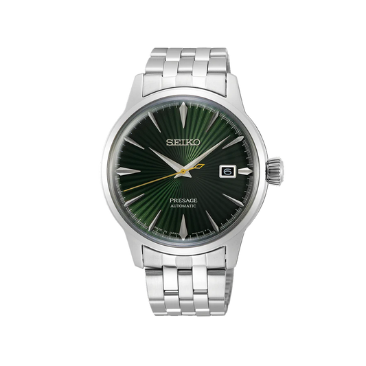 SEIKO: PRESAGE Men's Automatic Watch date Green Dial (SRPE15J1) Made in Japan