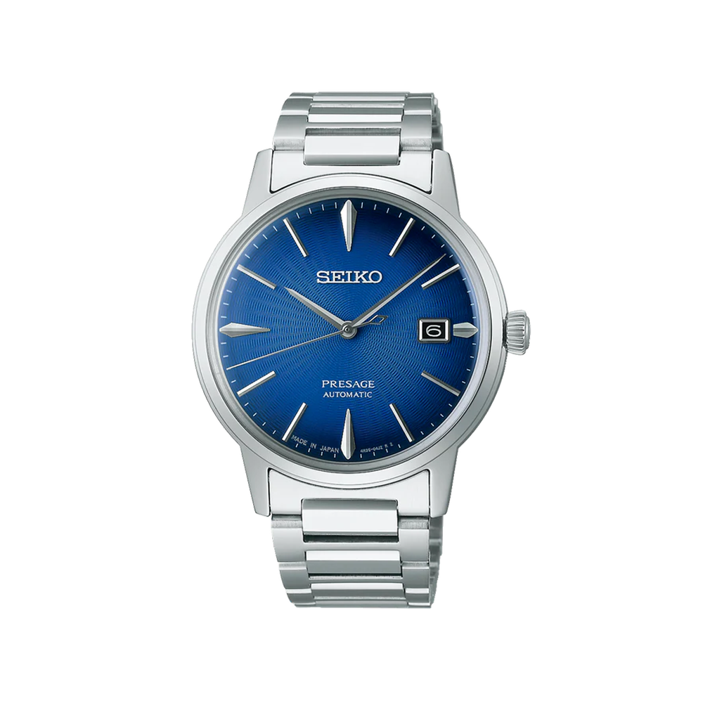 SEIKO: PRESAGE Men's Automatic Watch date Blue Dial (SRPJ13J1) Made in Japan