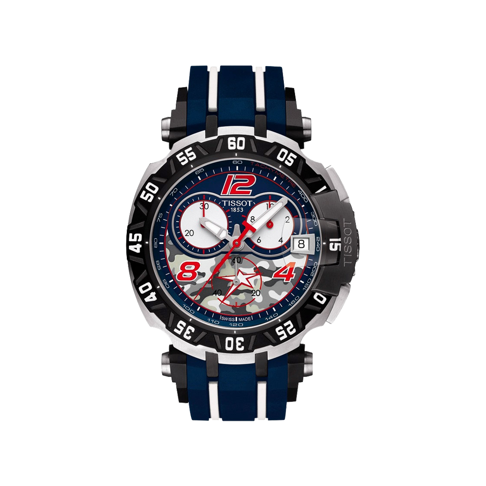 TISSOT T-Race Nicky Hayden Limited Edition T092.417.27.057.03 Blue Dial Swiss Made
