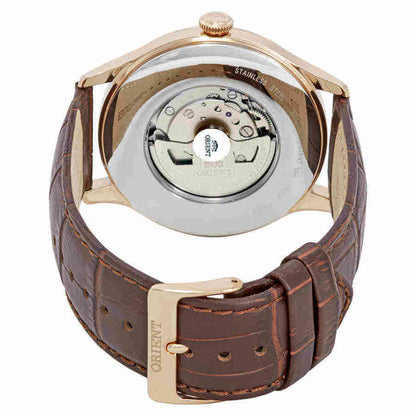 ORIENT: Mechanical Classic Watch, Leather Strap - 43.0mm (AG00001T)