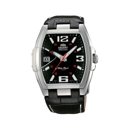 ORIENT: Equalizer Tank Watch Automatic Date Black dial CERAL005B