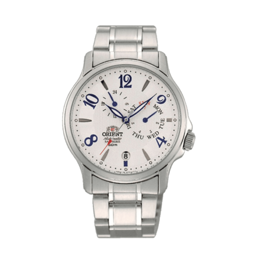 ORIENT: Automatic Watch Multi Eyes Day Date CET05002W White Dial Japan Made