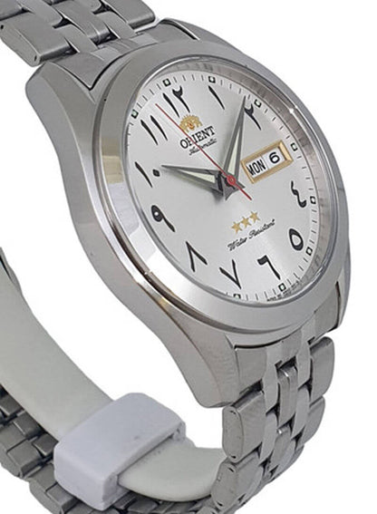 ORIENT: Mechanical Classic Tristar Watch, Metal Strap - 39mm (SAB0D005S)