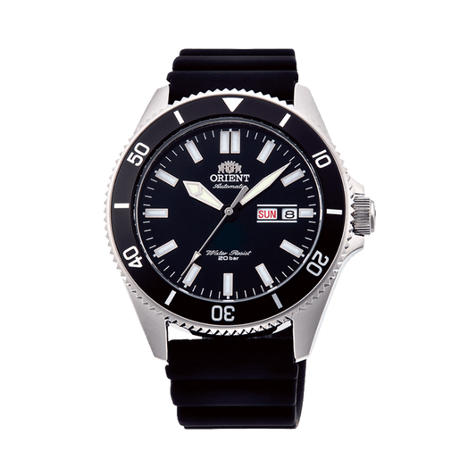 ORIENT: Mechanical Sports Watch, Silicon Strap - 44.0mm (RA-AA0010B)