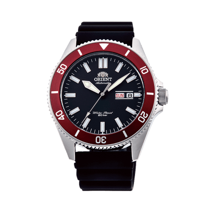 ORIENT: Mechanical Sports Watch, Silicon Strap - 44.0mm (RA-AA0011B)