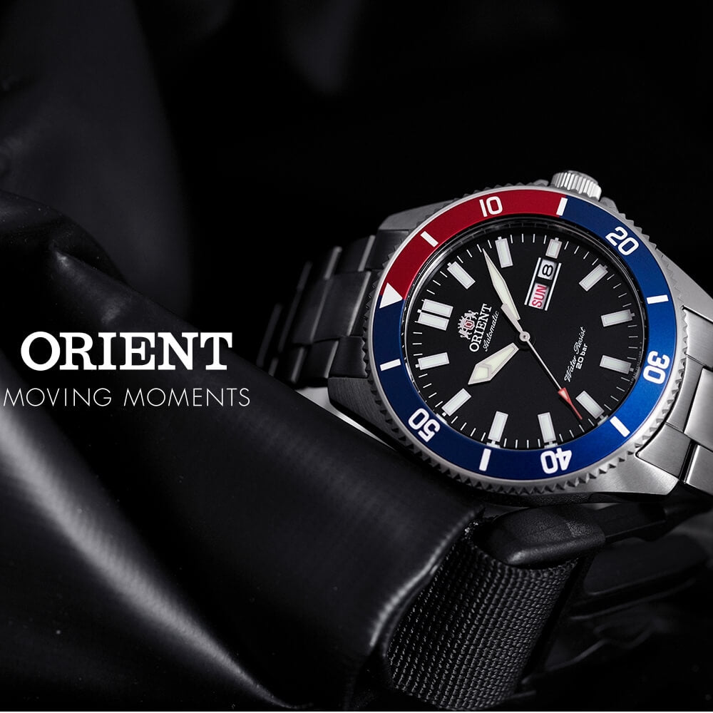 ORIENT: Mechanical Sports Watch, Metal Strap - 44.0mm (RA-AA0912B)