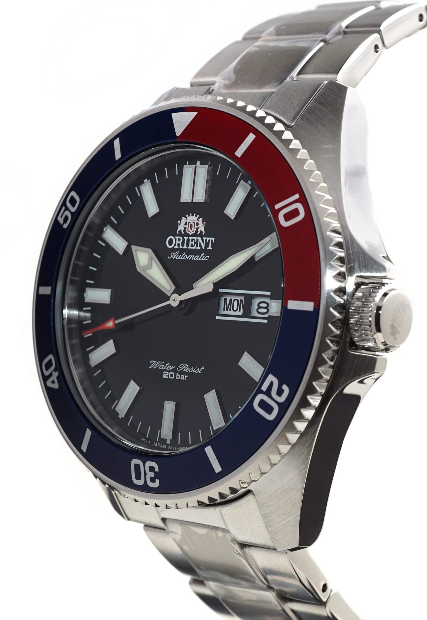 ORIENT: Mechanical Sports Watch, Metal Strap - 44.0mm (RA-AA0912B)