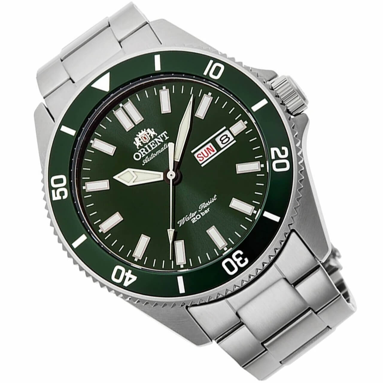 ORIENT: Mechanical Sports Watch, Metal Strap - 44.0mm (RA-AA0914E)