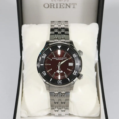 ORIENT: Mechanical Revival Watch, Metal Strap - 43.8mm (RA-AA0D02R)