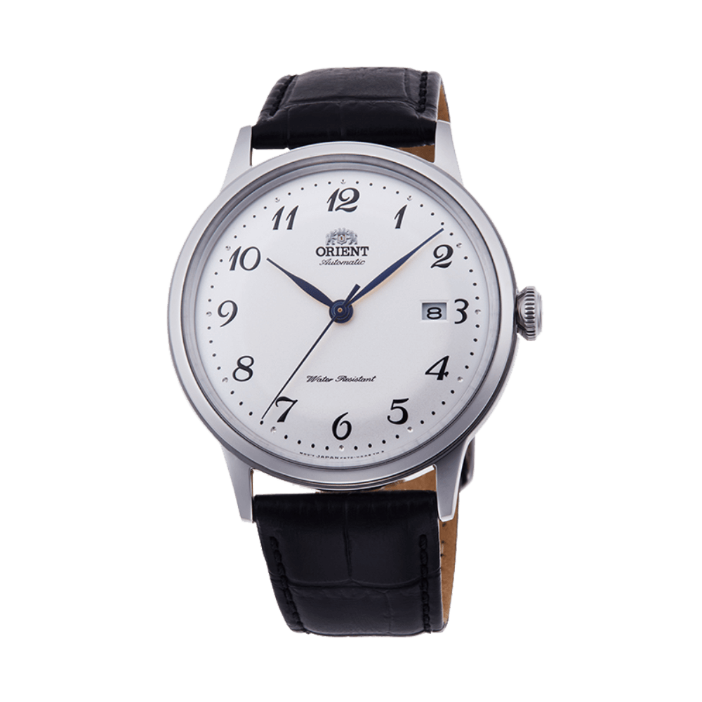 ORIENT: Mechanical Classic Watch, Leather Strap - 40.5mm (RA-AC0003S)