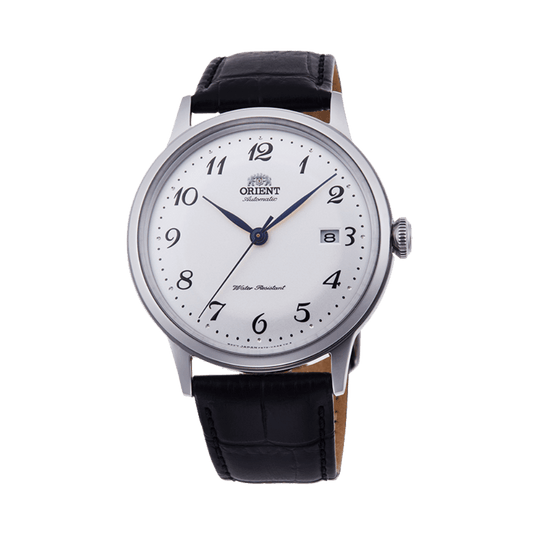 ORIENT: Mechanical Classic Watch, Leather Strap - 40.5mm (RA-AC0003S)