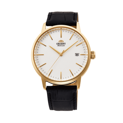 ORIENT: Mechanical Contemporary Watch, Leather Strap - 40.0mm (RA-AC0E03S)