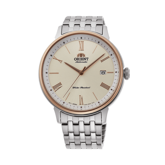 ORIENT: Mechanical Contemporary Watch, Metal Strap - 42.4mm (RA-AC0J01S)