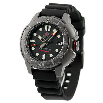 ORIENT: Mechanical Sports Watch, Silicon Strap - 45.0mm (RA-AC0L03B)