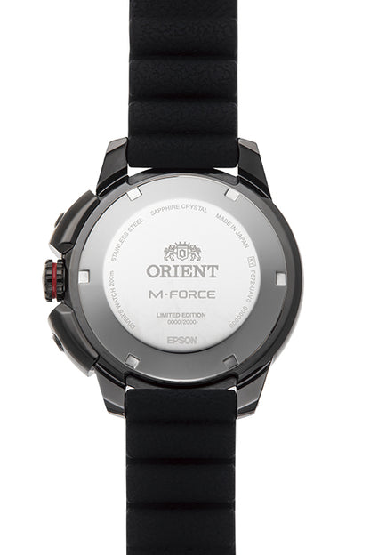 ORIENT: Mechanical Sports Watch, Silicon Strap - 45.0mm (RA-AC0L09R) Limited