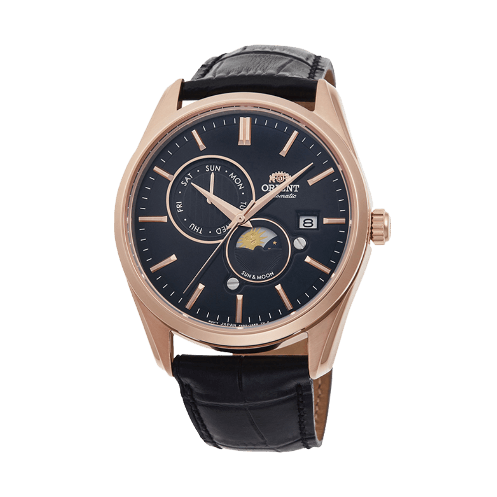 ORIENT: Mechanical Contemporary Watch, Leather Strap - 41.5mm (RA-AK0304B)