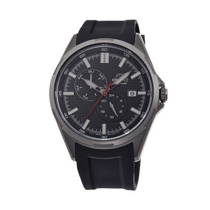 ORIENT:Defender Mechanical Sports Watch, Silicon Strap - 42.6mm (RA-AK0605B)