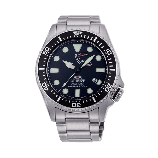 ORIENT: Triton Neptune Mechanical Sports Watch, Metal Strap - 43.4mm (RA-EL0001B)