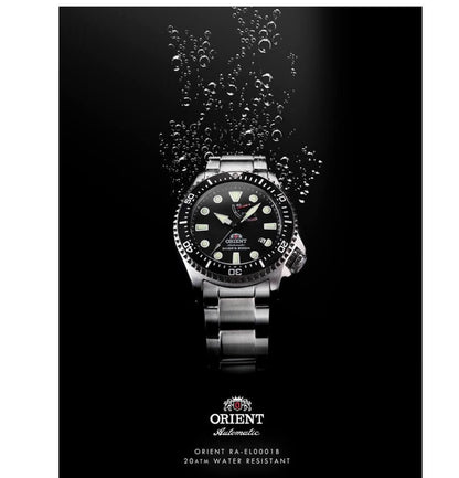 ORIENT: Triton Neptune Mechanical Sports Watch, Metal Strap - 43.4mm (RA-EL0001B)