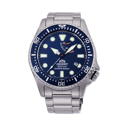 ORIENT: Triton Neptune Mechanical Sports Watch, Metal Strap - 43.4mm (RA-EL0002L)