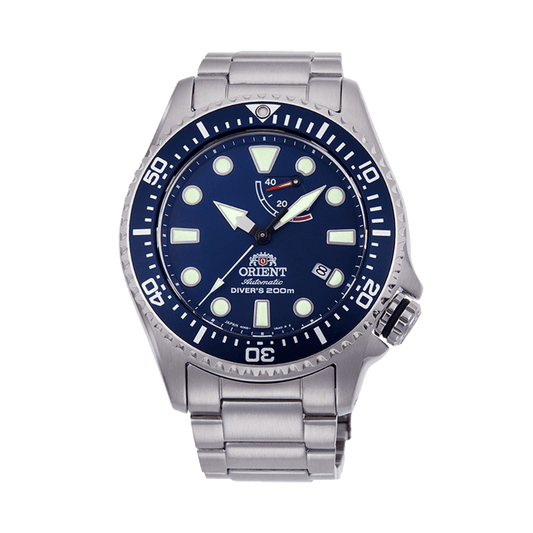 ORIENT: Triton Neptune Mechanical Sports Watch, Metal Strap - 43.4mm (RA-EL0002L)