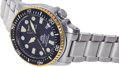 ORIENT: Triton Neptune Mechanical Sports Watch, Metal Strap - 43.4mm (RA-EL0003B)