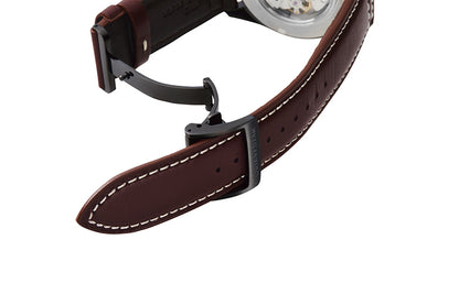 ORIENT STAR: Mechanical Sports Watch, Leather Strap - 41.0mm (RE-AU0202N)