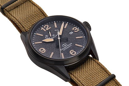 ORIENT STAR: Mechanical Sports Watch, Nylon Strap - 41.omm (RE-AU0206B)