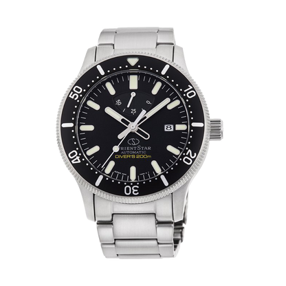 ORIENT STAR: Mechanical Sports Watch, Metal Strap - 43.6mm (RE-AU0301B)