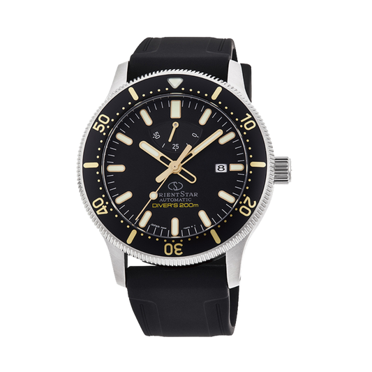 ORIENT STAR: Mechanical Sports Watch, Silicon Strap - 43.6mm (RE-AU0303B)