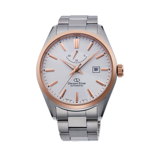 ORIENT STAR: Mechanical Contemporary Watch, Metal Strap - 42.0mm (RE-AU0401S)