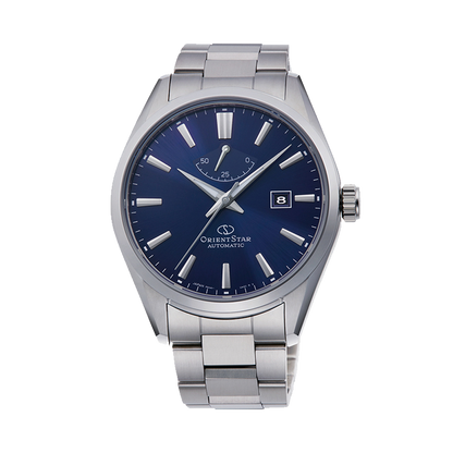 ORIENT STAR: Mechanical Contemporary Watch, Metal Strap - 42.0mm (RE-AU0403L)