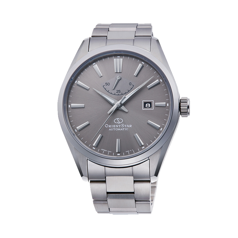 ORIENT STAR: Mechanical Contemporary Watch, Metal Strap - 42.0mm (RE-AU0404N)