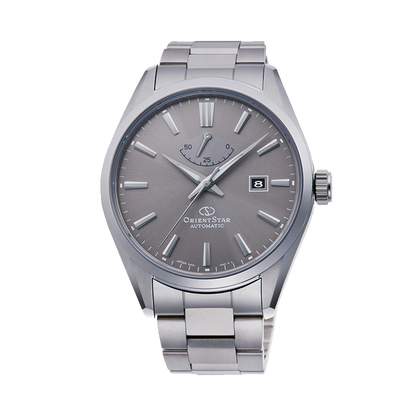 ORIENT STAR: Mechanical Contemporary Watch, Metal Strap - 42.0mm (RE-AU0404N)