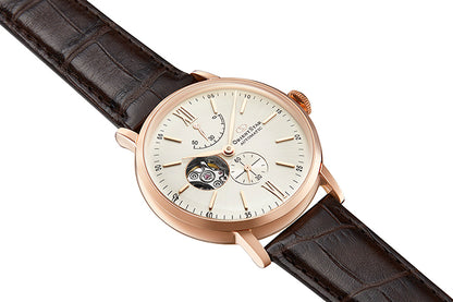 ORIENT STAR: Mechanical Classic Watch, Leather Strap - 40.0mm (RE-AV0001S)