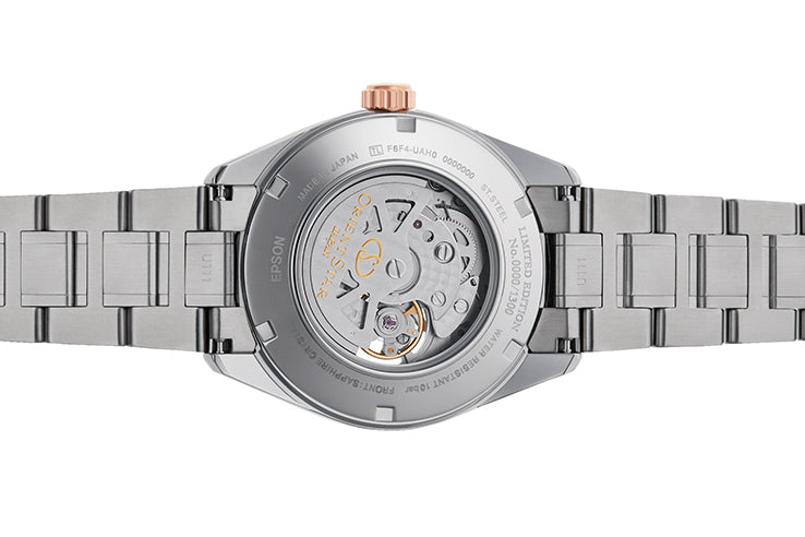 ORIENT STAR: Mechanical Contemporary Watch, Metal Strap - 41.0mm (RE-AV0116L) Limited