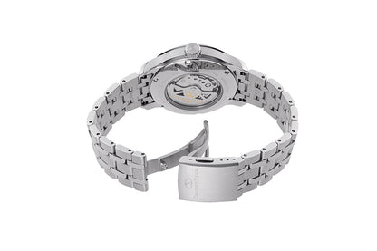 ORIENT STAR: Mechanical Contemporary Watch, Metal Strap - 41.0mm (RE-AV0B01S)