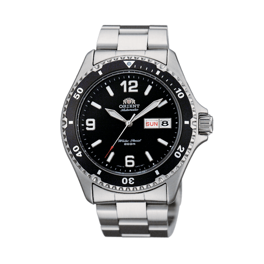 ORIENT: Mako Mechanical Sports Watch, Metal Strap - 41.5mm (AA02001B)