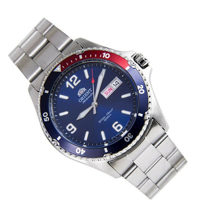 ORIENT: Mako Mechanical Sports Watch, Metal Strap - 41.5mm (AA02009D)