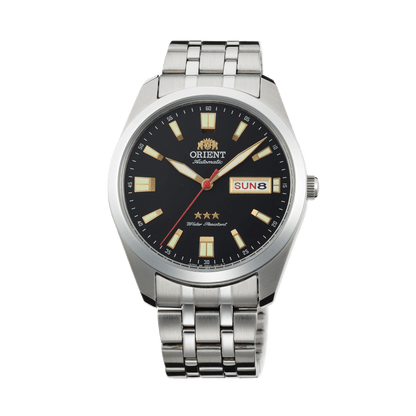 ORIENT: Mechanical Classic Tristar Watch, Metal Strap - 39mm (SAB0C002B)