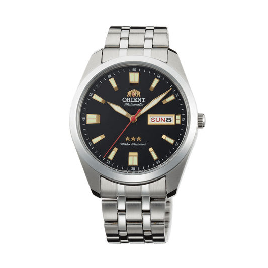 ORIENT: Mechanical Classic Tristar Watch, Metal Strap - 39mm (SAB0C002B)