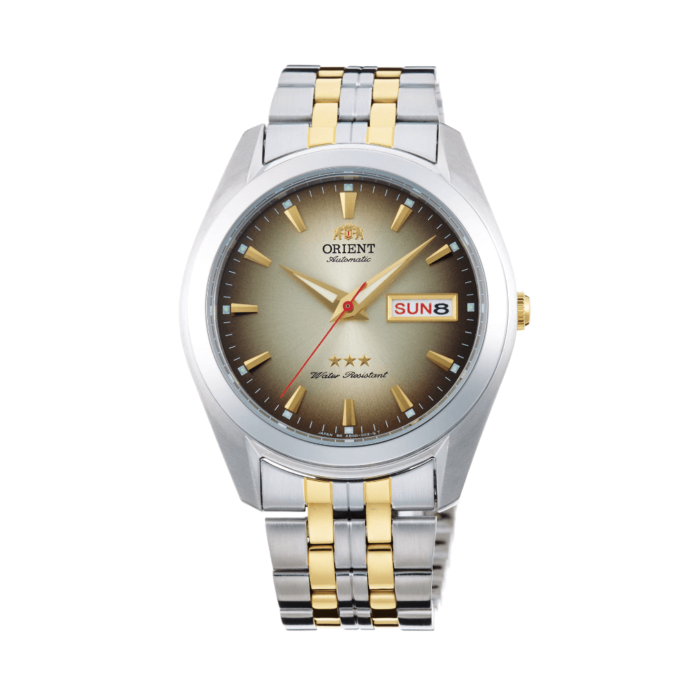 ORIENT: Mechanical Classic Tristar Watch, Metal Strap - 39mm (SAB0D002U)