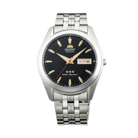 ORIENT: Mechanical Classic Tristar Watch, Metal Strap - 39mm (SAB0D003B)