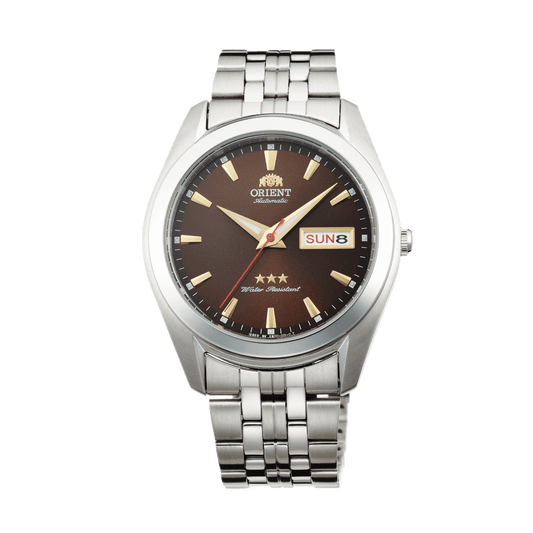 ORIENT: Mechanical Classic Tristar Watch, Metal Strap - 39mm (SAB0D003T)