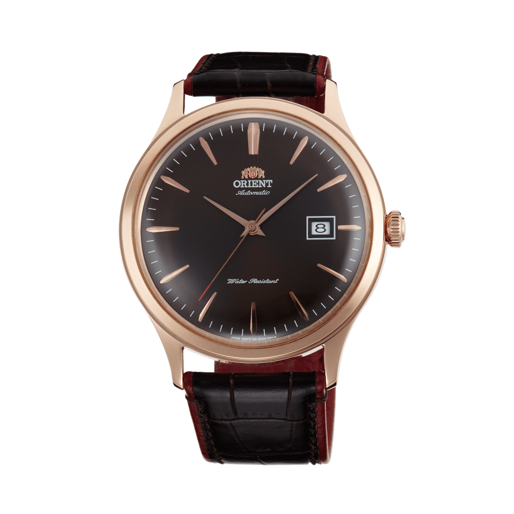 ORIENT: Mechanical Classic Watch, Leather Strap - 42.0mm (AC08001T)